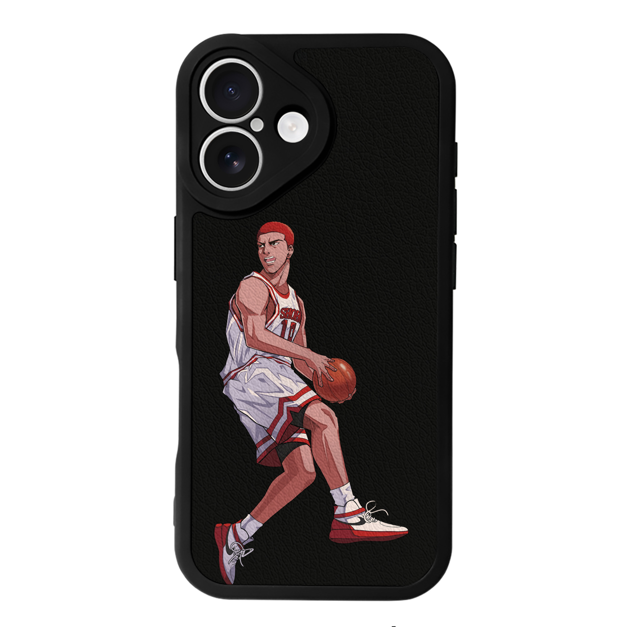 （画像用） SLAM DUNK／スラムダンク 【iPhone 16シリーズ対応】シリコンスマホケース（レザー調） 材質：シリコン